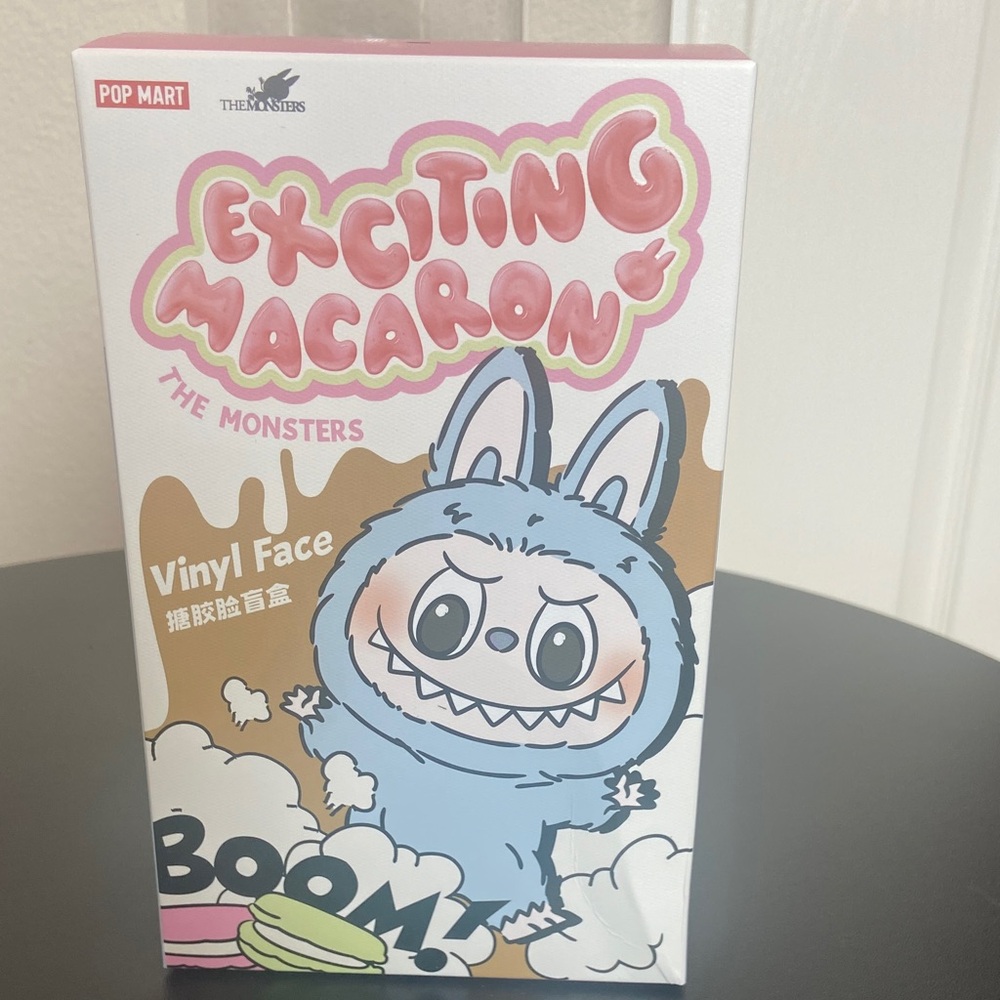 Labubu Exciting Macaron Vinyl Face Toy- Sea Salt Coconut